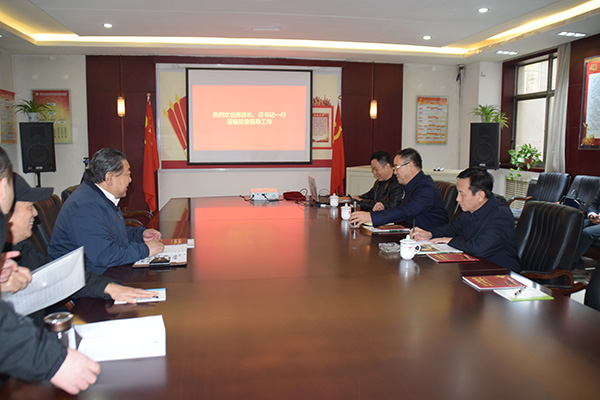 臨汾市委常委、統(tǒng)戰(zhàn)部長郝忠祥等領(lǐng)導蒞臨科海集團視察調(diào)研、檢查指導工作